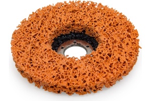 Круг коралловый шлифовальный, оранжевый 125х22,2мм Кратон CG P46