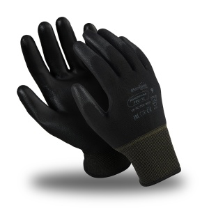 Перчатки МИКРОПОЛ (MG-161),нейлон черный р.9/L