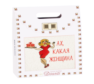 Полотенце из микрофибры 40х70см 8марта в подарочной коробке