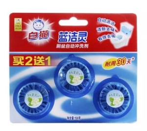 Таблетки чистящие для унитаза 3таблетки (150гр) BAIMAO