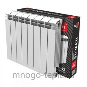 Радиатор б/мет  8 секц  STI MAXI 500/100 без монтажного комлекта