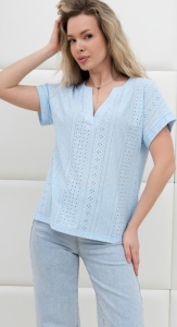 Блузка жен. Дис р.50 (ЧЗ)