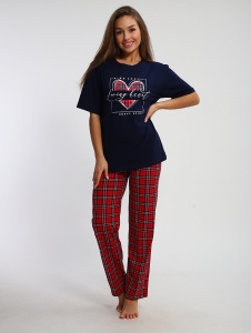 Костюм жен. (футб+брюки) 219, 220 р.44  (ЧЗ)