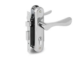 Замок врезной Palladium 1618 1 ригель  Хром