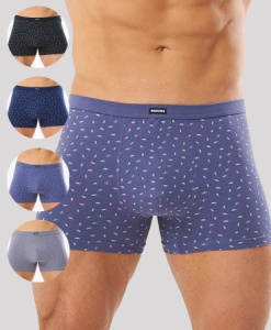 Трусы муж. боксеры  8974 р.4XL (ЧЗ)