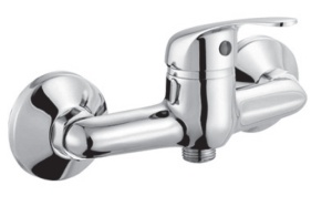 Смеситель для душа Ex-Promt Simple  рычачный, гибкий шланг.