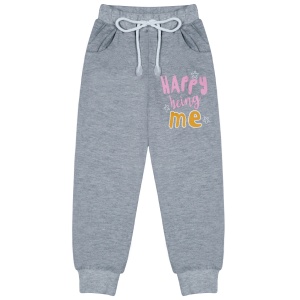 Брюки дев. BK1617 рост 110  (ЧЗ)