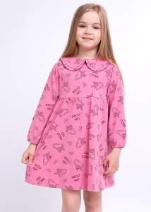 Платье дев. длин.рук. CLE 725962 р.30 (ЧЗ)