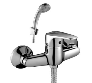 Смеситель для душа рычачный, с гибким шлангом. Казань