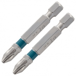 Набор бит PH2 50мм (2шт) сталь S2, GROSS