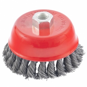Щетка метал. д/УШМ 100мм/М14 чашка круч.