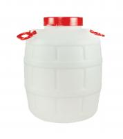 Канистра Бочонок 50л с навесными ручами Башпласт 