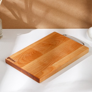 Доска разделочная береза 24х16х1,8см пропитано маслом ТМ Adelica 1/25