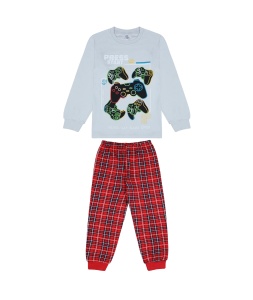 Пижама мал. BK1743P рост 140 (ЧЗ)