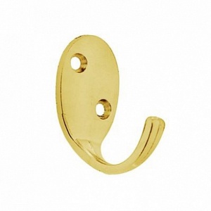 Крючок-вешалка 1-но рожковый KL-55 ЗОЛОТО