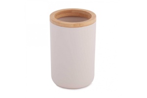 Стакан для зубных щеток Бамбук Башпласт