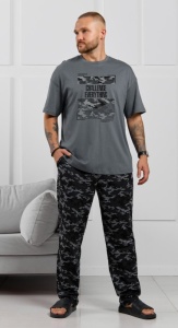 Костюм муж. (футб+брюки) Экипаж-3 р.52 (ЧЗ)