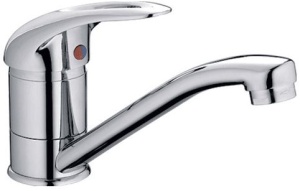 Смеситель д/умыв Ledeme рыч изл. 16,6 см