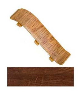 Соединитель д/плинтуса 137 Красное дерево