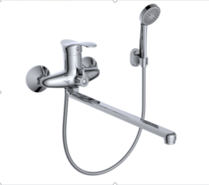 Смеситель для ванны GOTA ROCIO рычажный излив L-40см,катр.D40