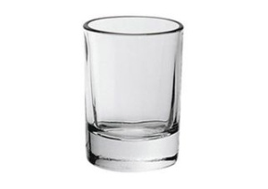 Стакан стекло 50мл ГЛАДКИЙ стопка 1/96