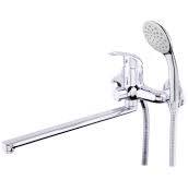 Смеситель для ванны RUSANT рычажный, L- образный излив, 35см