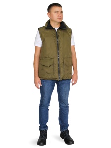 Жилет утепленный Ритм,хаки р.44-46