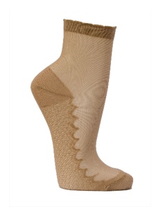 Носки жен. эластик + х/б след с693 1/20 р.25 (ЧЗ)