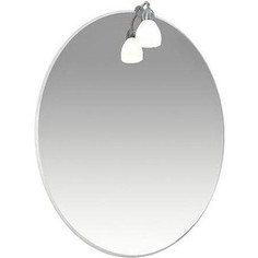 Зеркало Лира 60 овальное 792*600 1 светильник