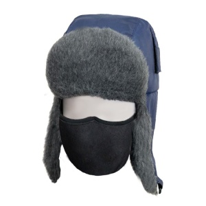 Шапка-ушанка Антифрост,синий р.62(ЧЗ)