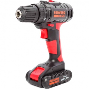 Дрель аккумуляторная RedVerg basic SD18LE/1-2