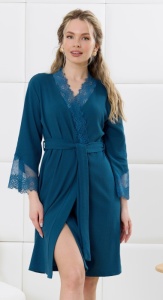 Халат жен. на запах Зора-4 р.48 (ЧЗ)