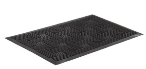 Коврик резиновый 45*75см черный ПЛЕТЕНЫЙ SUNSTER