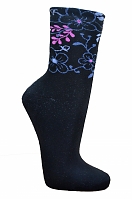 Носки жен. плюш с511 р.25-27 Ор. 1/10 (ЧЗ)