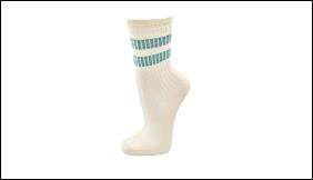 Носки жен. х/б+эл с1836 1/10 р.23-25 (ЧЗ)