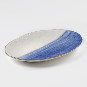 Блюдо фарфор 30,8х21,7х3,3см Космос 1/32