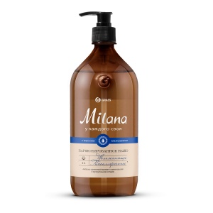 Мыло жидкое 1л парфюмированное Милана Амбра и нероли