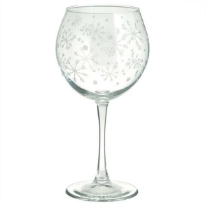 Бокал стекло для вина 650мл Снегопад 1/12