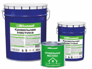 Мастика BITUMAST кровельная 18 кг брак