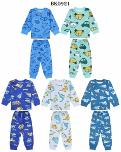 Пижама мал. начес BK0921PJ рост 104 (ЧЗ)