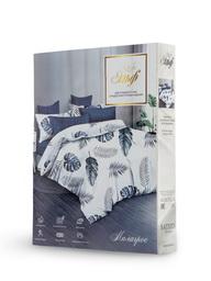 КПБ сатин 2сп Де Люкс Макси (Евро простынь)