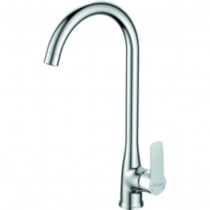 Смеситель д/кухни ZOLLEN HOF рыч. выс изл. катр.35мм на Г, с/подв