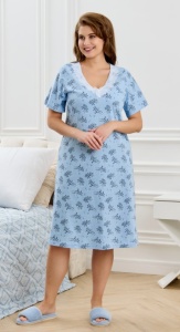 Сорочка женская кор.рук. Канна-1 р.50 (ЧЗ)