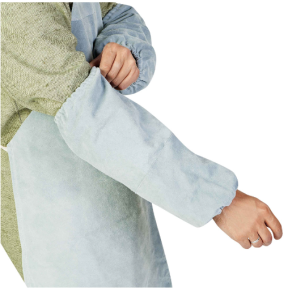 Нарукавники спилковые серые(ЧЗ)