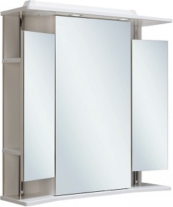 Шкаф зерк навесной 75 Валенсия правый 2 свет