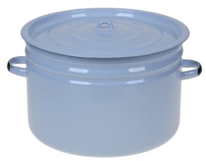 Бак эмалированный 18л без рисунка 1/2