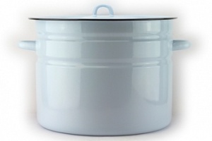 Бак эмалированный 20л без рисунка 