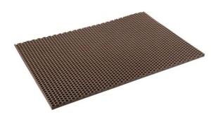 Коврик грязесборный CROCMAT 40х60см коричневый Sunster