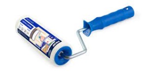 Валик в сборе 180*48мм Работы с лаками Мастер (СИНЯЯ РУЧКА) 