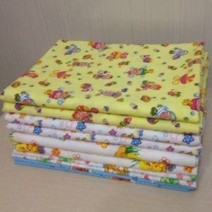 Простыня 90х120см фланель (пеленка)